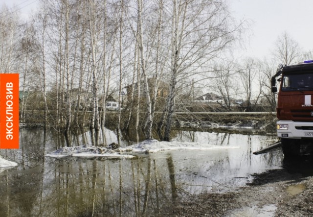 Вода, которая топит Тюменскую область, придет на омский север в мае